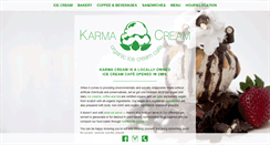 Desktop Screenshot of karmacream.com